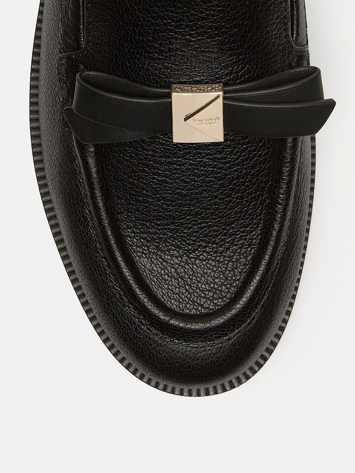 Deco Bow Loafer, BLACK, hi-res image number 4