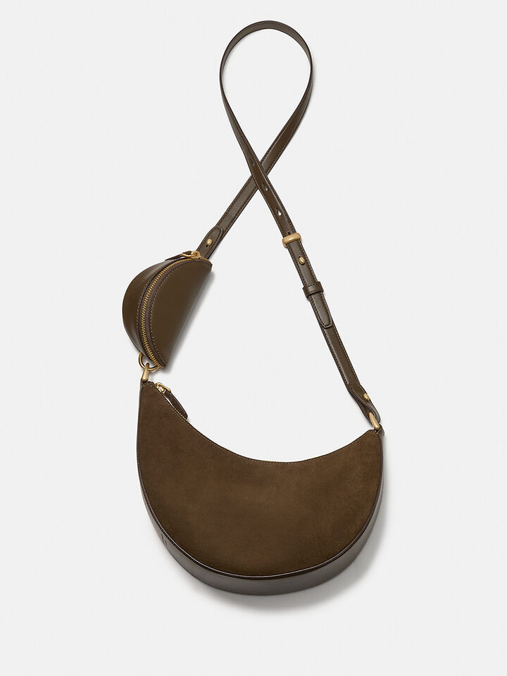 Duo Suede Crossbody