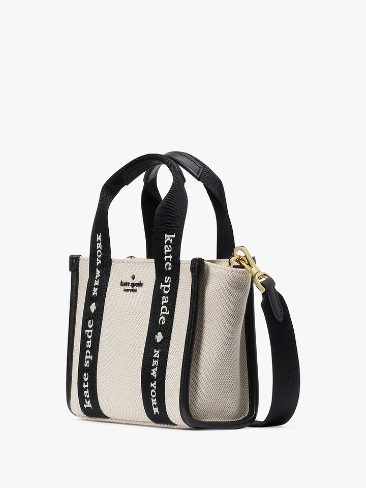 Kip Canvas Small Tote, NATURAL MULTI, hi-res image number 3