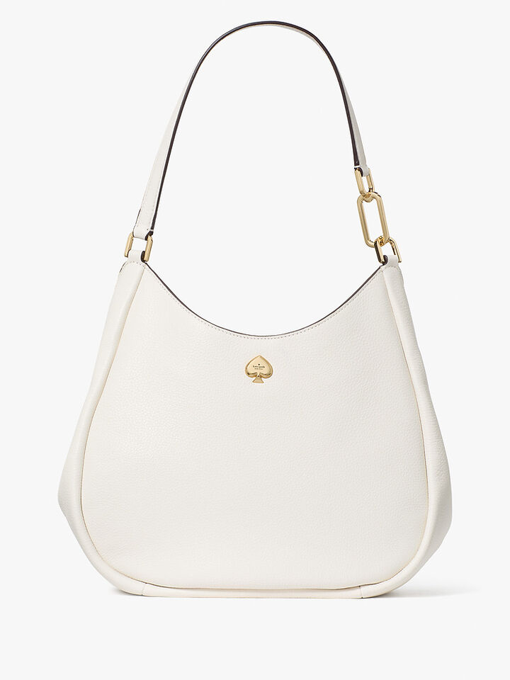 Kayla Large Triple Compartment Shoulder Bag, MERINGUE, hi-res image number 1