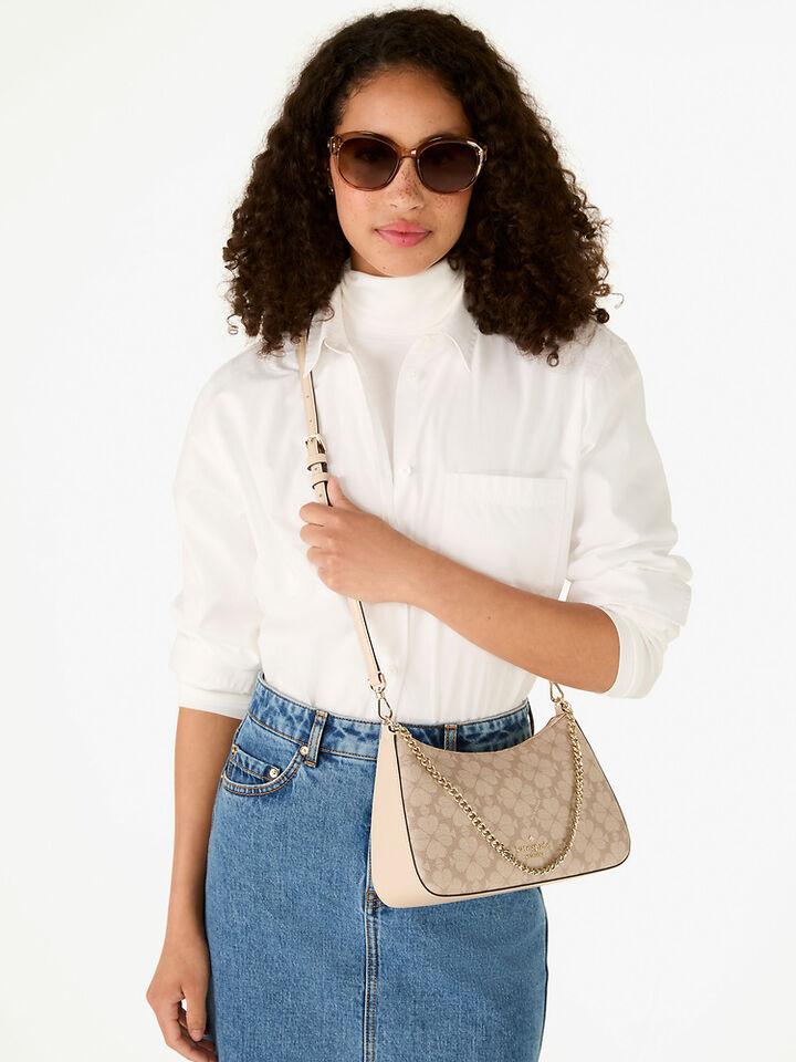 Spade Flower Spade Flower Pvc Convertible Crossbody