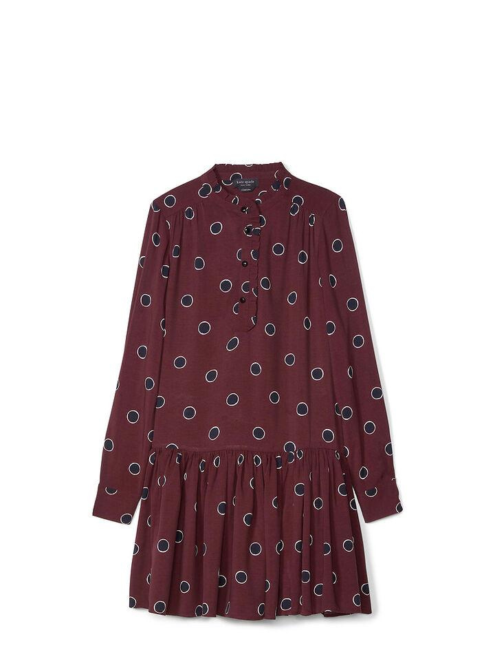 Flounce Shirtdress