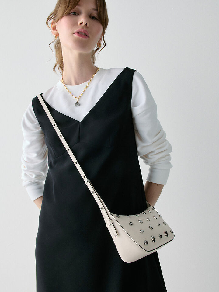 Halo Studded Crossbody