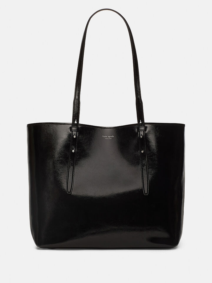 Do It All Patent Tote Bag