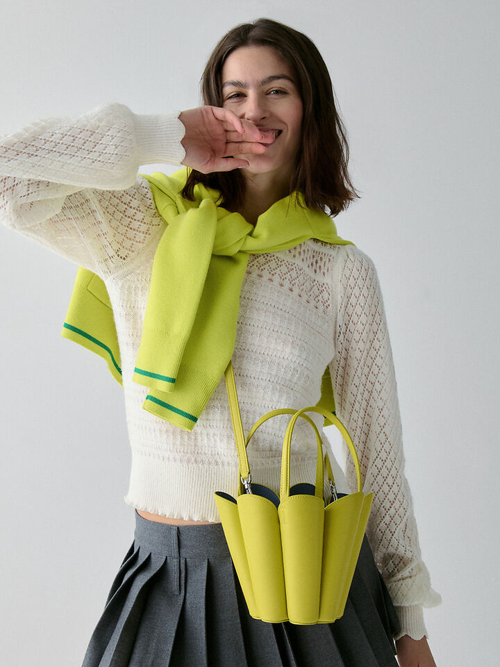 The Spade Flower Bucket Bag, LIME SLICE, hi-res image number 2