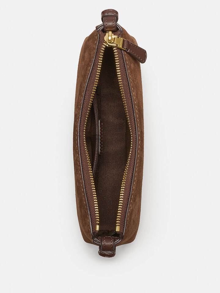 Loop Suede Crossbody, Hot Fudge Multi, hi-res image number 4