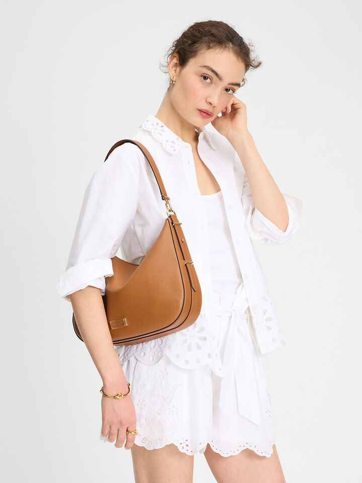 Liv Large Hobo Bag, CAVERN CLAY, hi-res image number 2