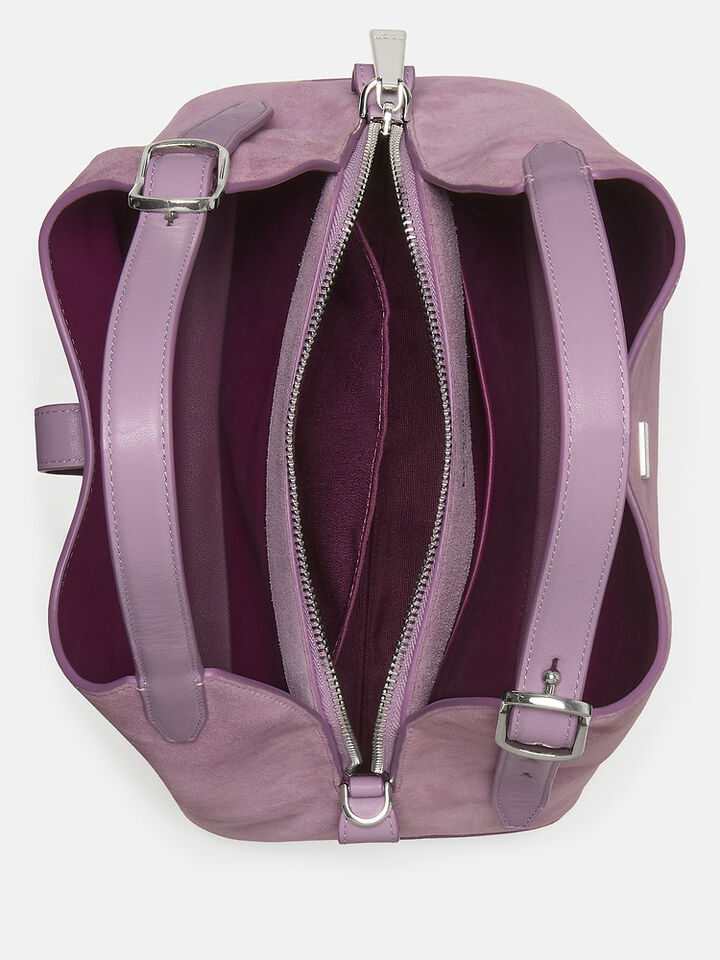 Deco Suede Crossbody Tote Bag, MARKET PURPLE MULTI, hi-res image number 4