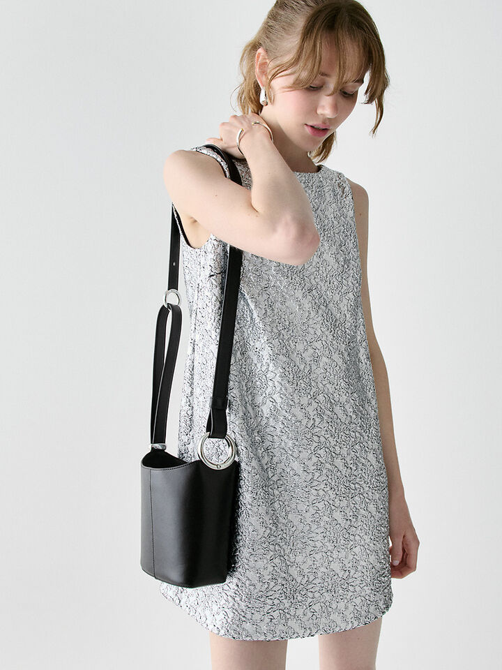 Halo Mini Bucket Bag, BLACK, hi-res image number 3