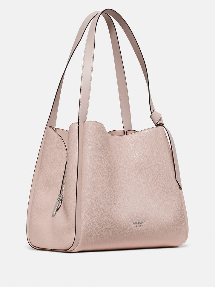 Knott Large Carryall Bag, Milk Glass, hi-res image number 3