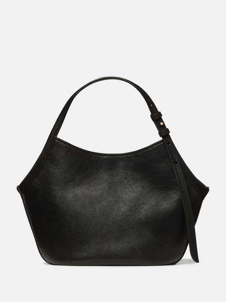 Deco Small Tulip Tote Bag, BLACK, hi-res image number 5