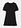 Fluid Puff Sleeve Mini Dress, BLACK, swatch