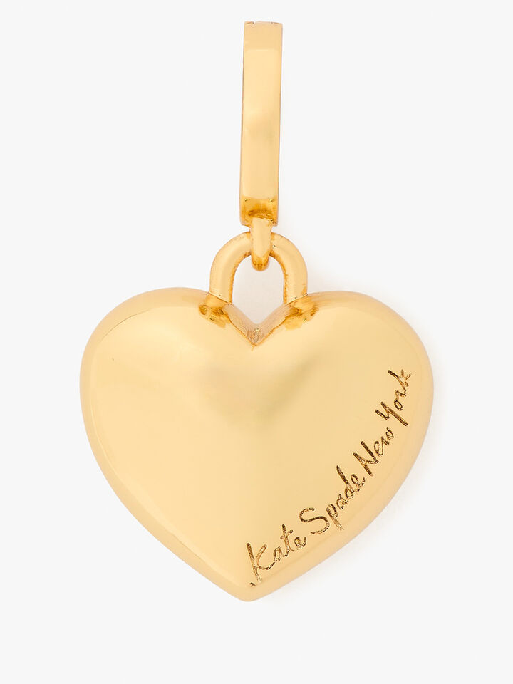 One In A Million Metal Heart Charm