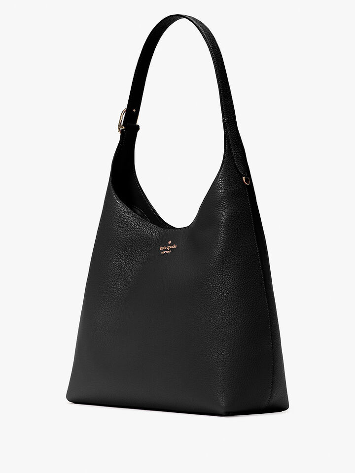 454 Pebbled Leather Large Shoulder Bag