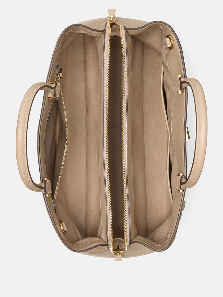 Deco Work Tote, TIMELESS TAUPE, hi-res image number 4