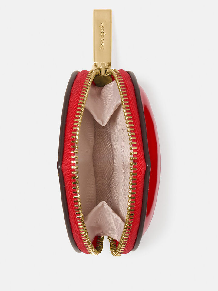 Spade 3D Bag Charm, BIGHT RED, hi-res image number 4