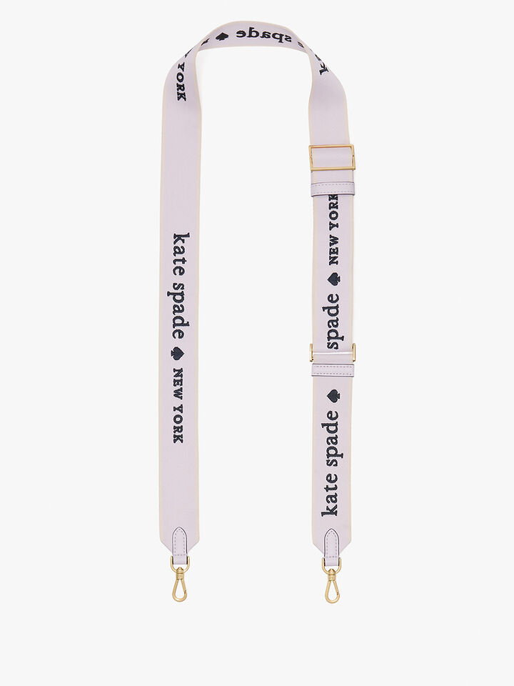 Bag Strap Logo Webbing Bag Strap, PALE AMETHYST, hi-res image number 1