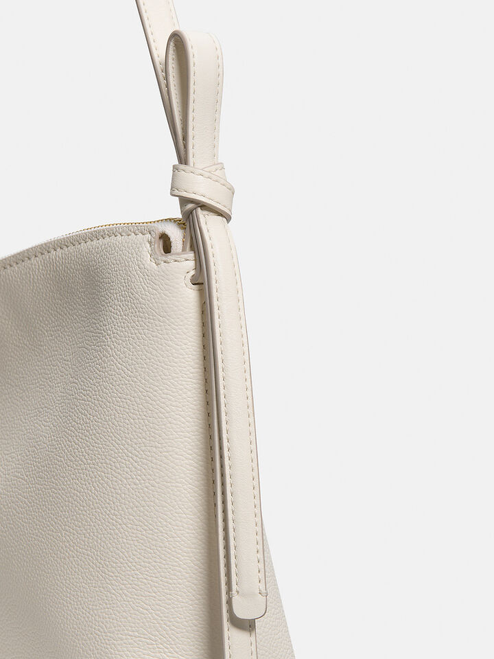 Loop Large Shoulder Bag, CASHEW MILK, hi-res image number 5