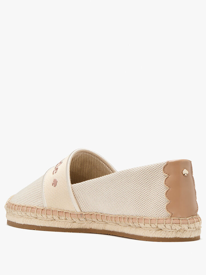 Piper Webbing Espadrille Flat, LIGHT FAWN, hi-res image number 3