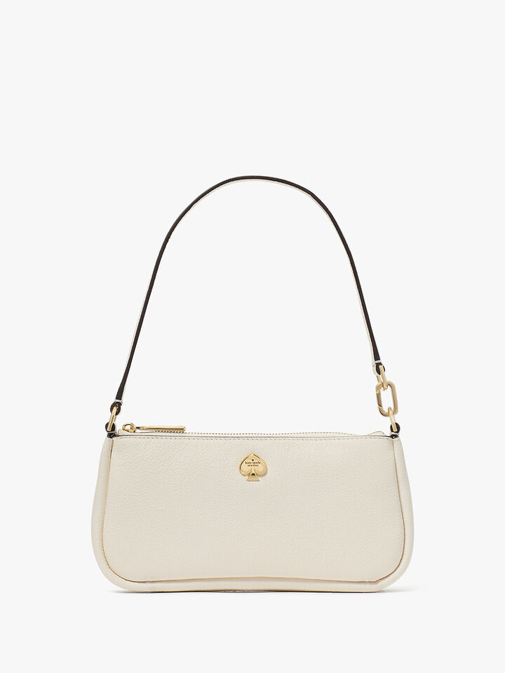 Kayla Pebbled Leather Convertible Wristlet