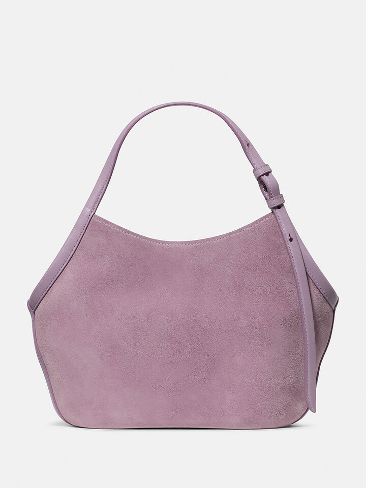 Deco Suede Small Tulip Tote Bag, MARKET PURPLE, hi-res image number 5