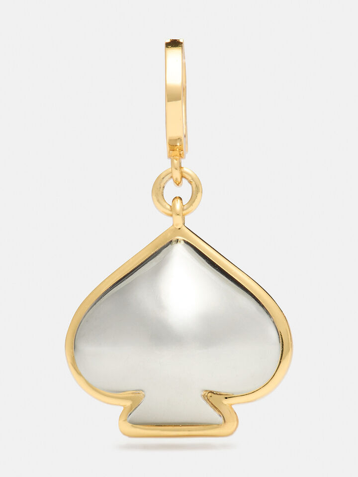 One In A Million Spade Charm