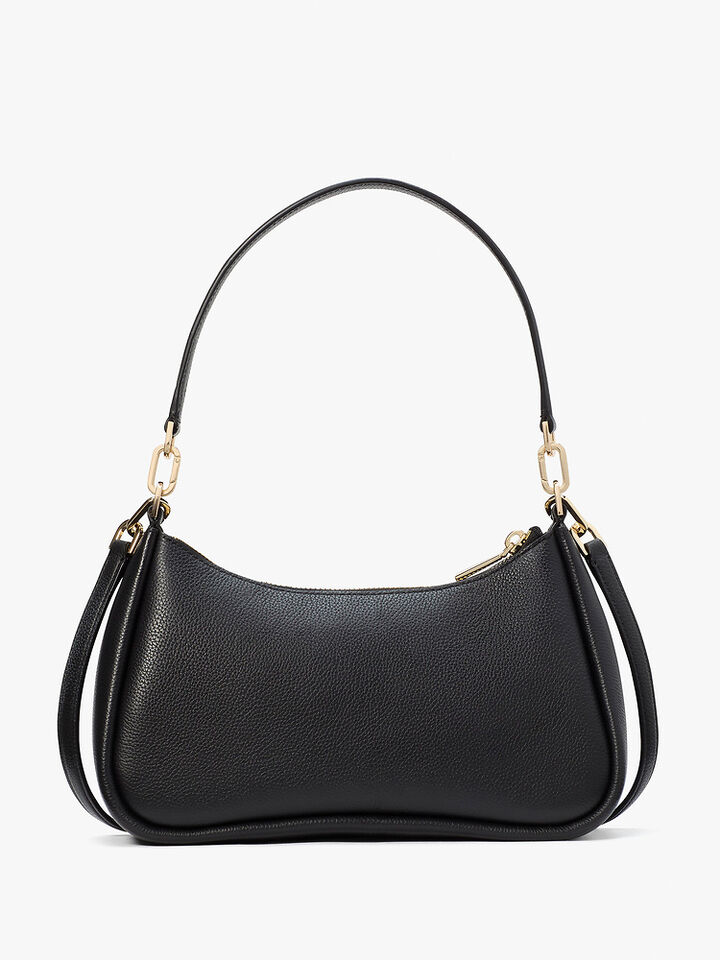 Kayla Small Convertible Shoulder Bag, BLACK, hi-res image number 5