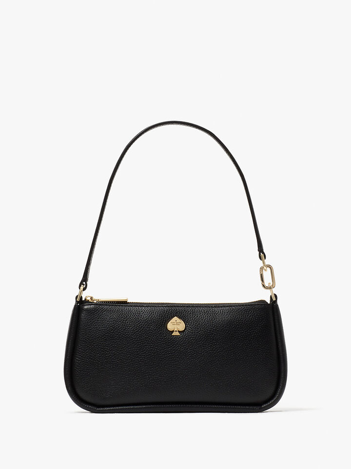 Kayla Pebbled Leather Convertible Wristlet