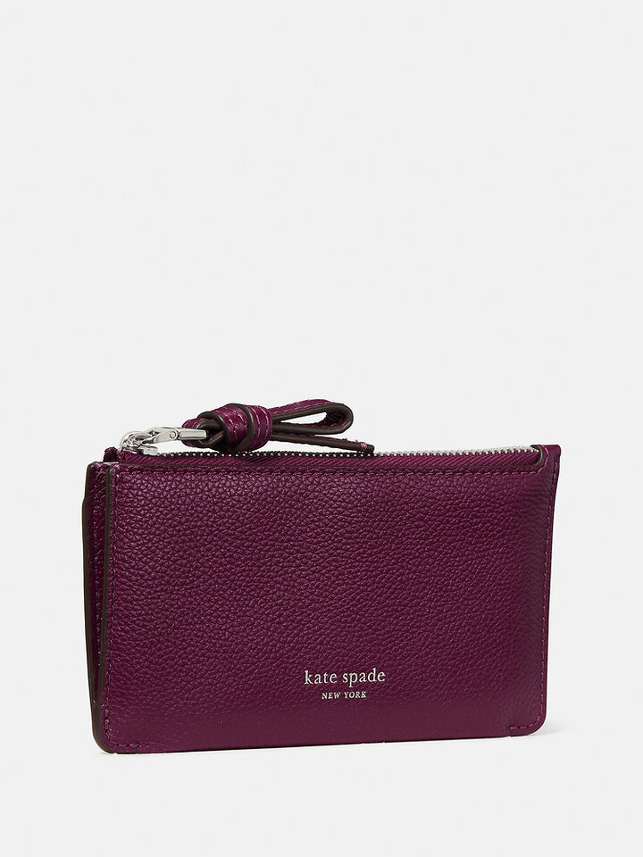 Loop East West Zip Card Case, Purple Agate, hi-res image number 2